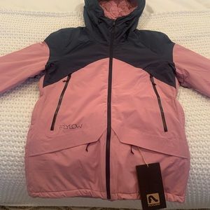 NWT Flylow Sarah Jacket Snow Ski Snowboard  Medium Taffy & Night